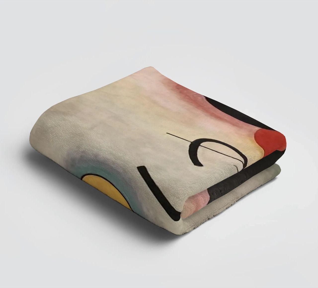 Wassily Kandinsky - Compositie 8 badhanddoek van William Store