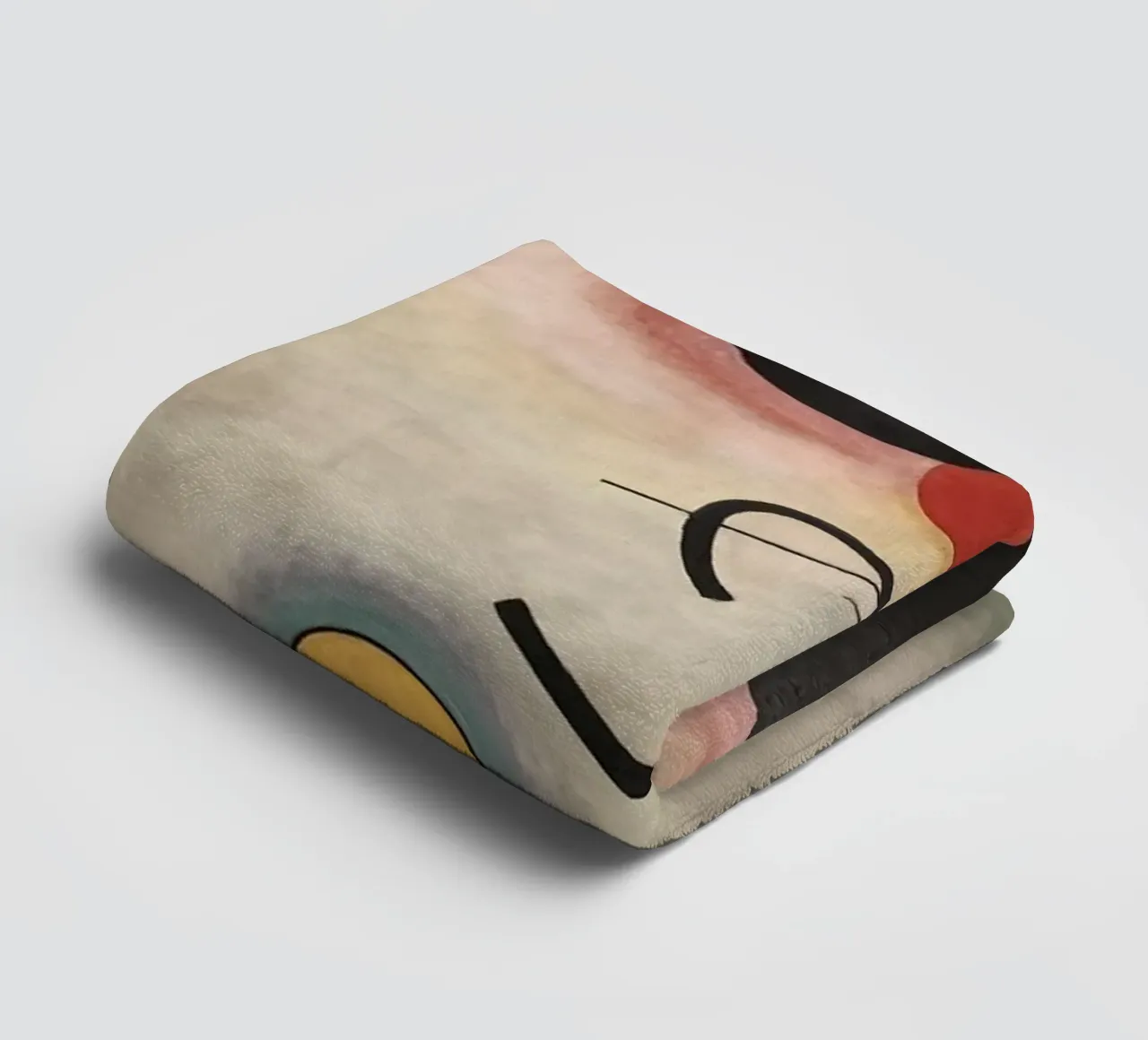 Wassily Kandinsky - Komposition 8 Handtuch von William Store