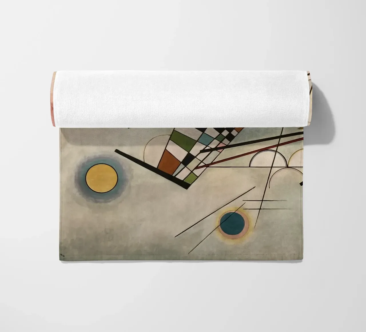 Wassily Kandinsky - Composizione 8 telo mare da William Store