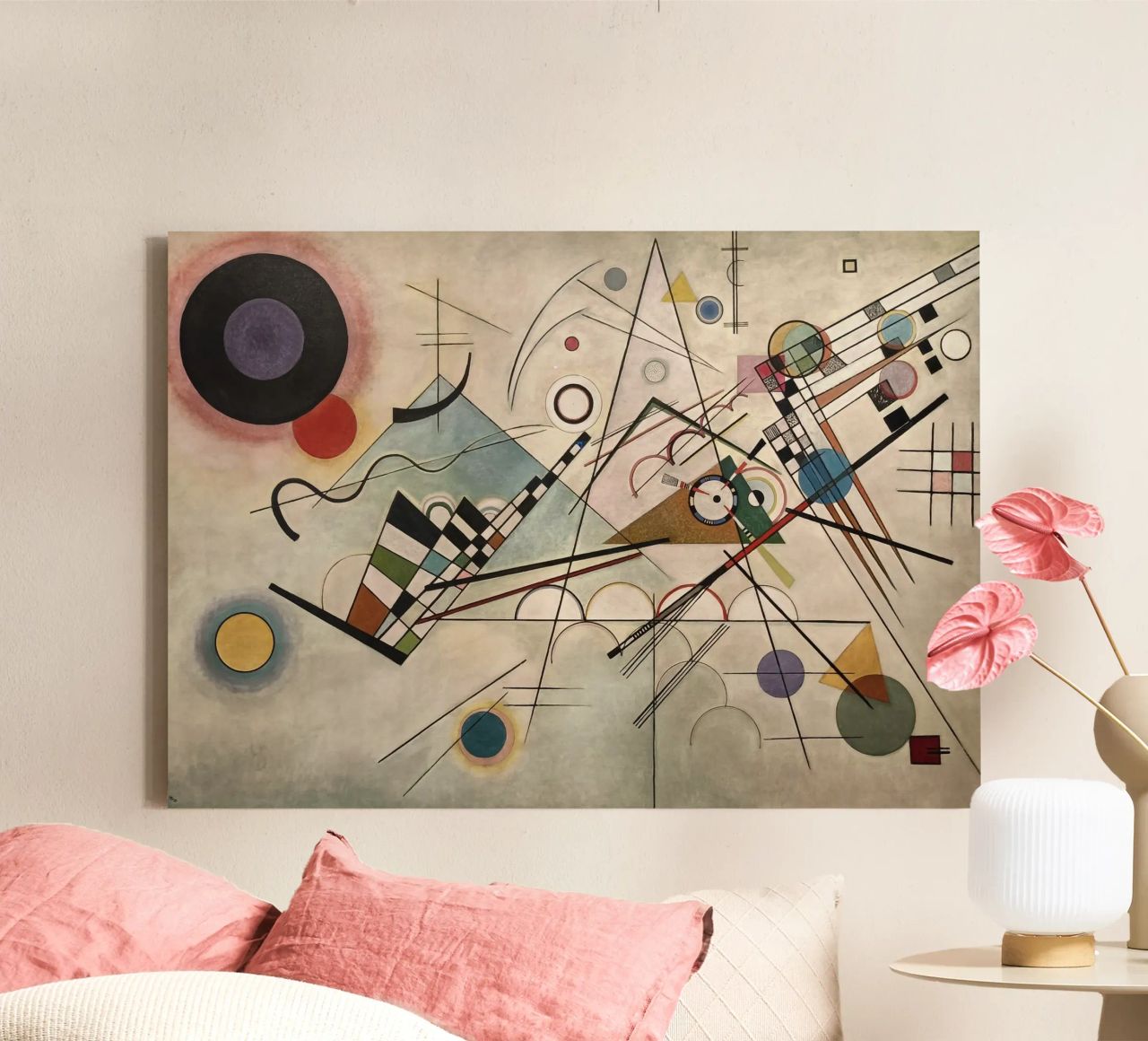 Wassily Kandinsky - Compositie 8 canvas van William Store