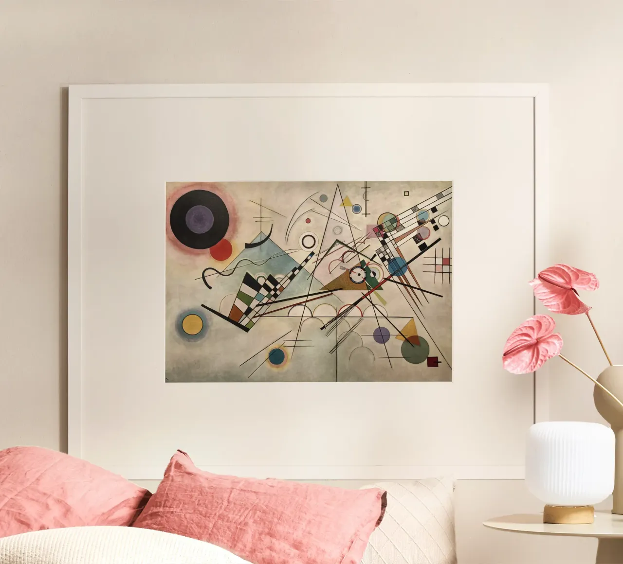 Wassily Kandinsky - Composición 8 hahnemühle de William Store