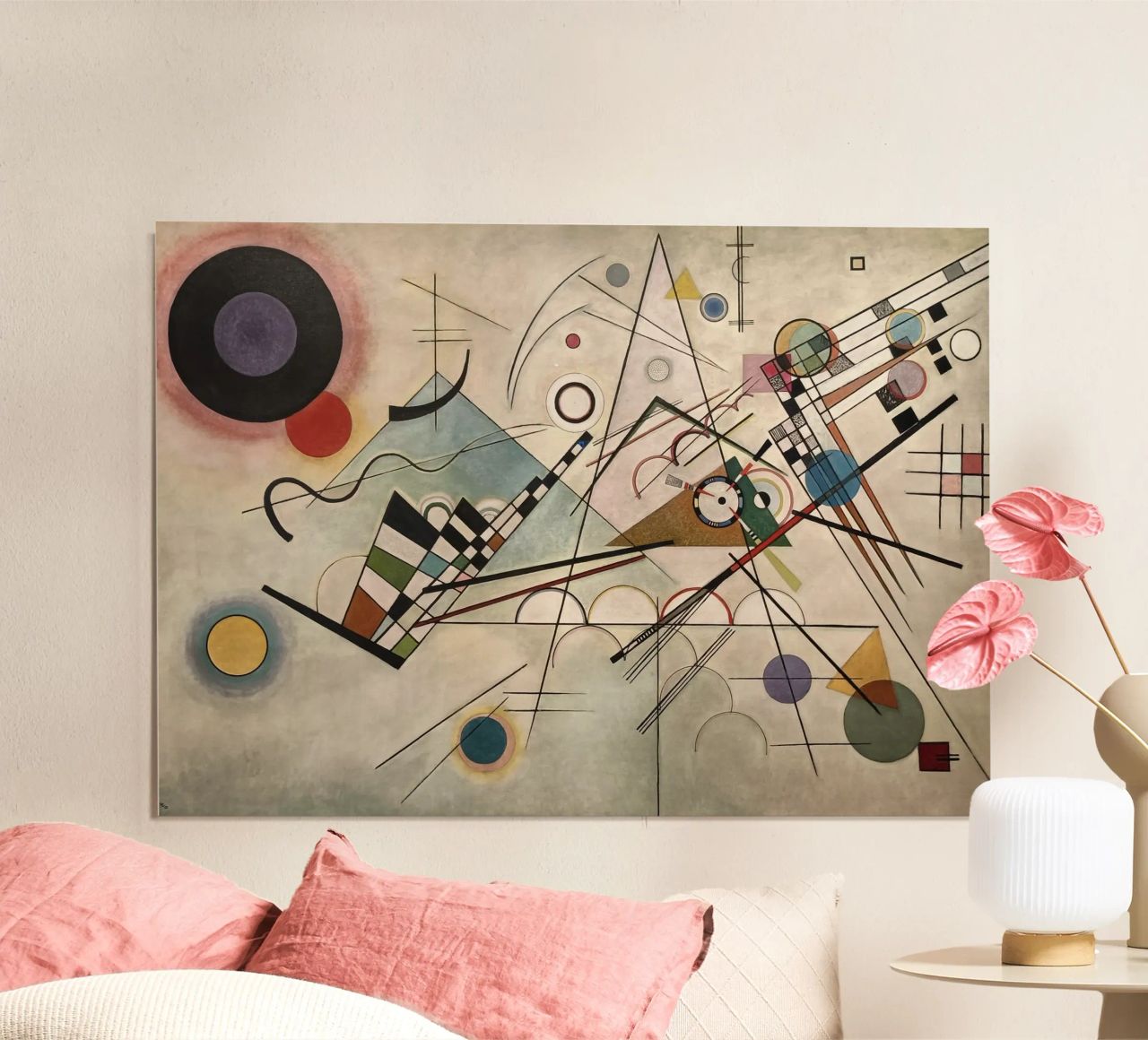 Wassily Kandinsky - Compositie 8 poster van William Store