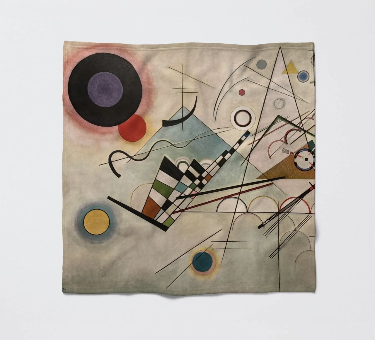Wassily Kandinsky - Compositie 8 fleecedeken van William Store