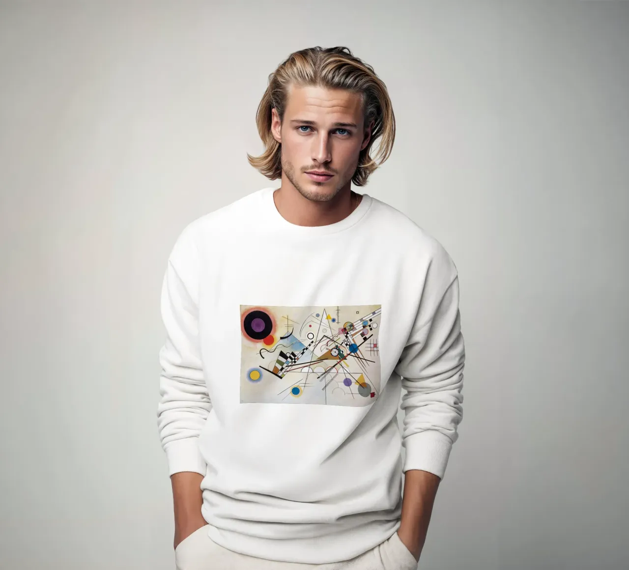 Wassily Kandinsky - Composición VIII sudadera de William Store
