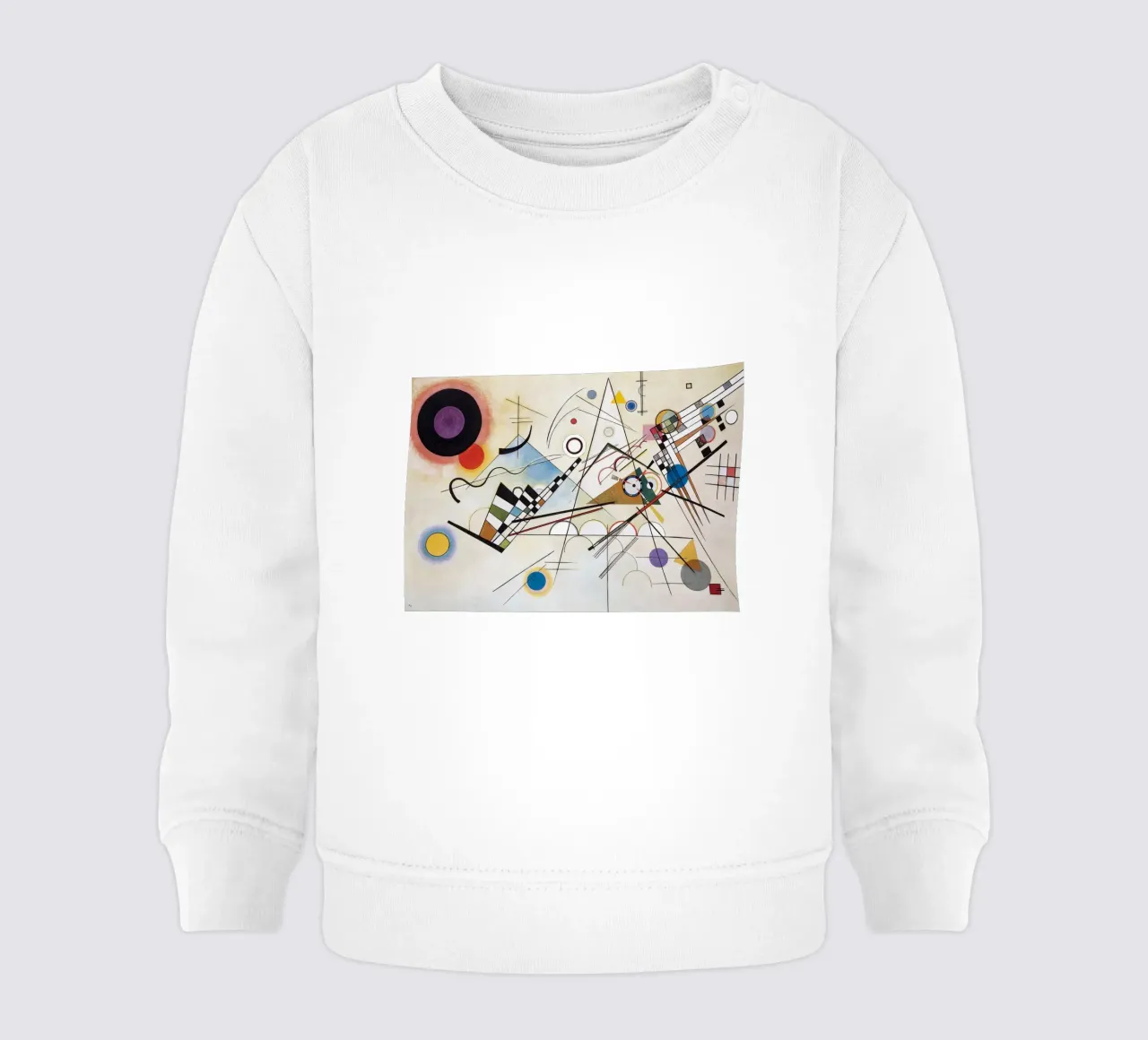 Wassily Kandinsky - Composizione VIII felpa neonato da William Store
