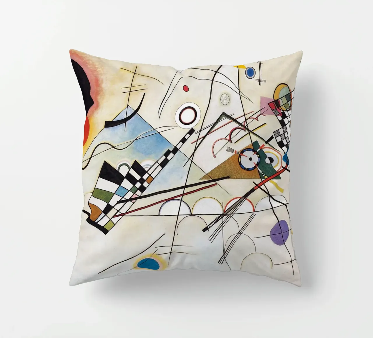 Wassily Kandinsky - Composizione VIII cuscino da William Store