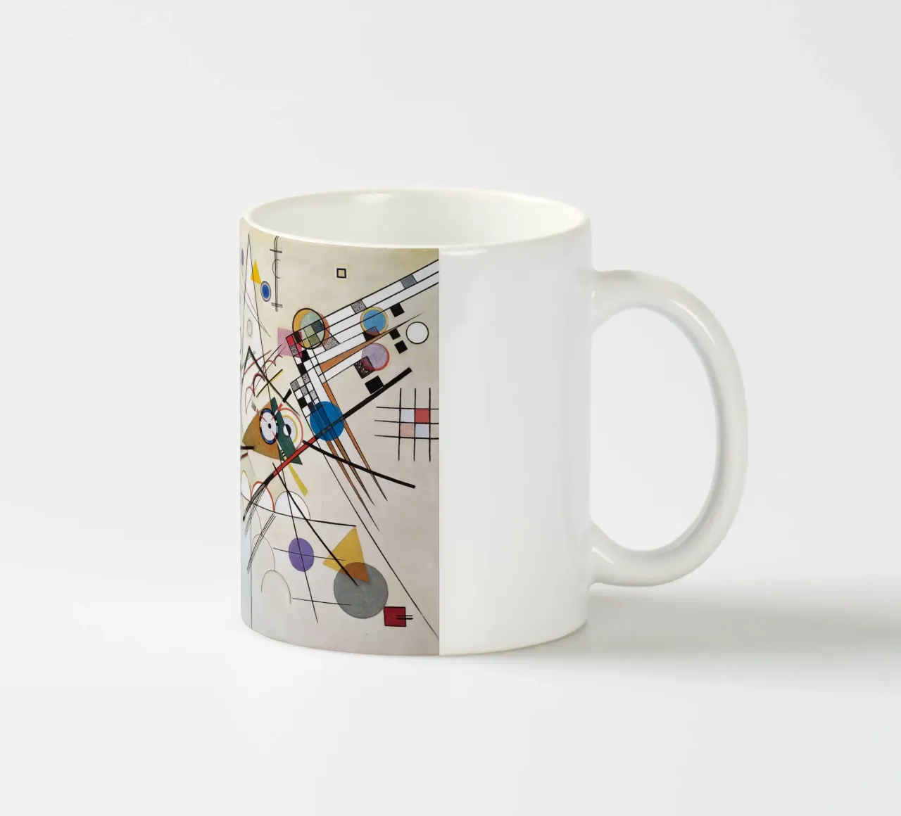 Wassily Kandinsky - Composition VIII ceramic mug by William Store