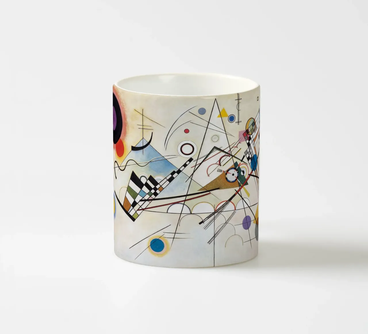 Wassily Kandinsky - Compositie VIII keramische mok van William Store