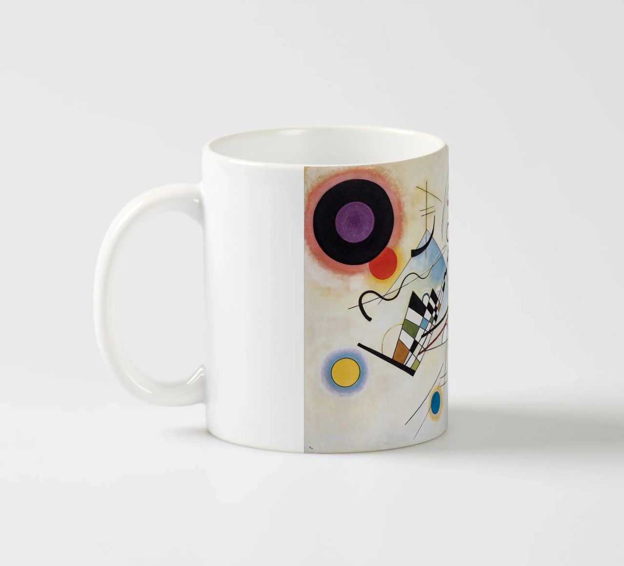 Wassily Kandinsky - Compositie VIII keramische mok van William Store