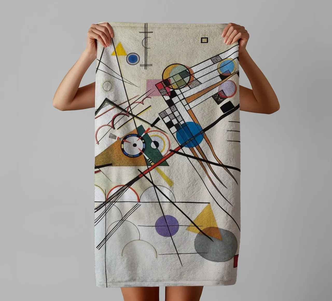Wassily Kandinsky - Composition VIII towel by William Store