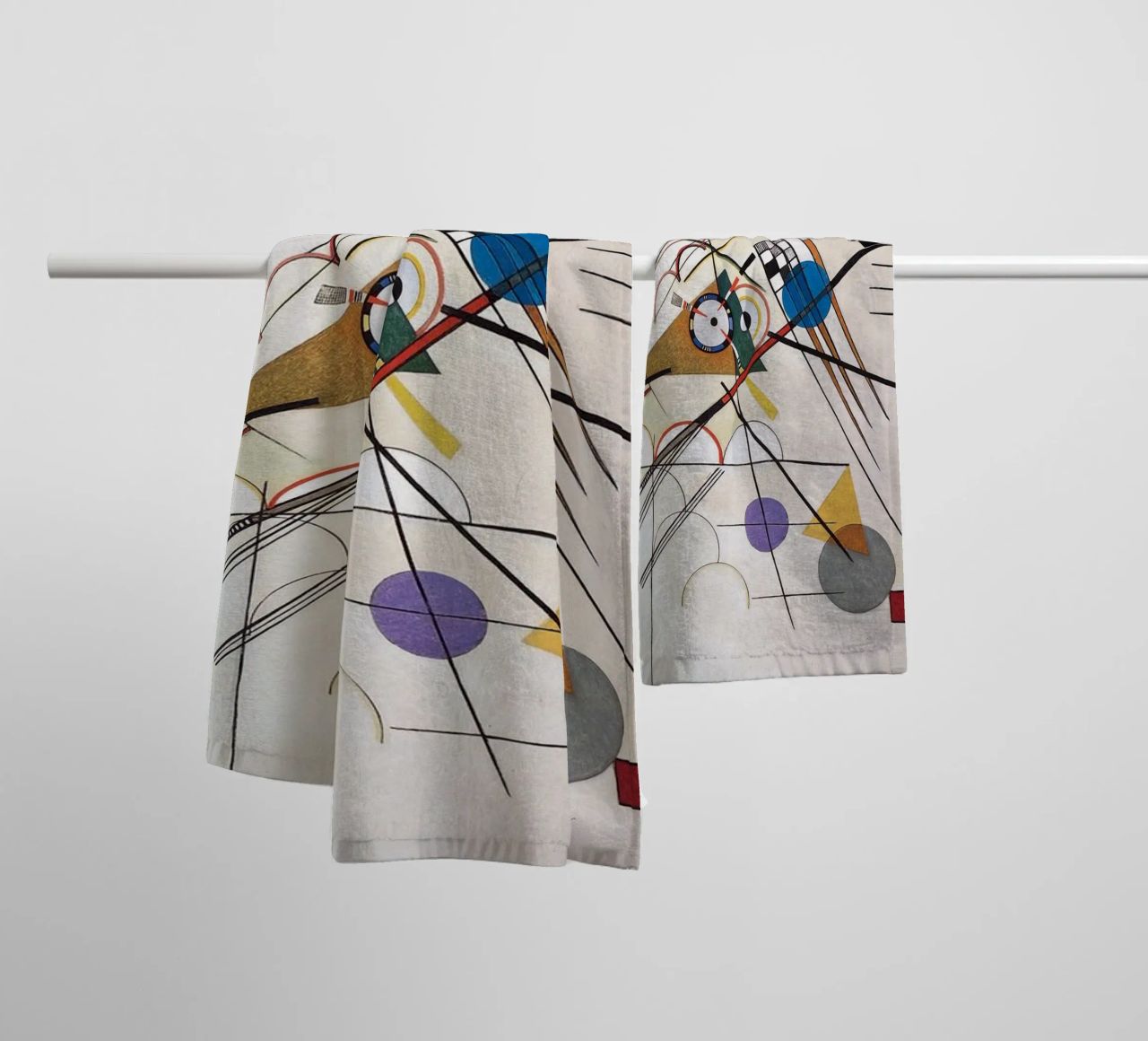 Wassily Kandinsky - Compositie VIII badhanddoek van William Store