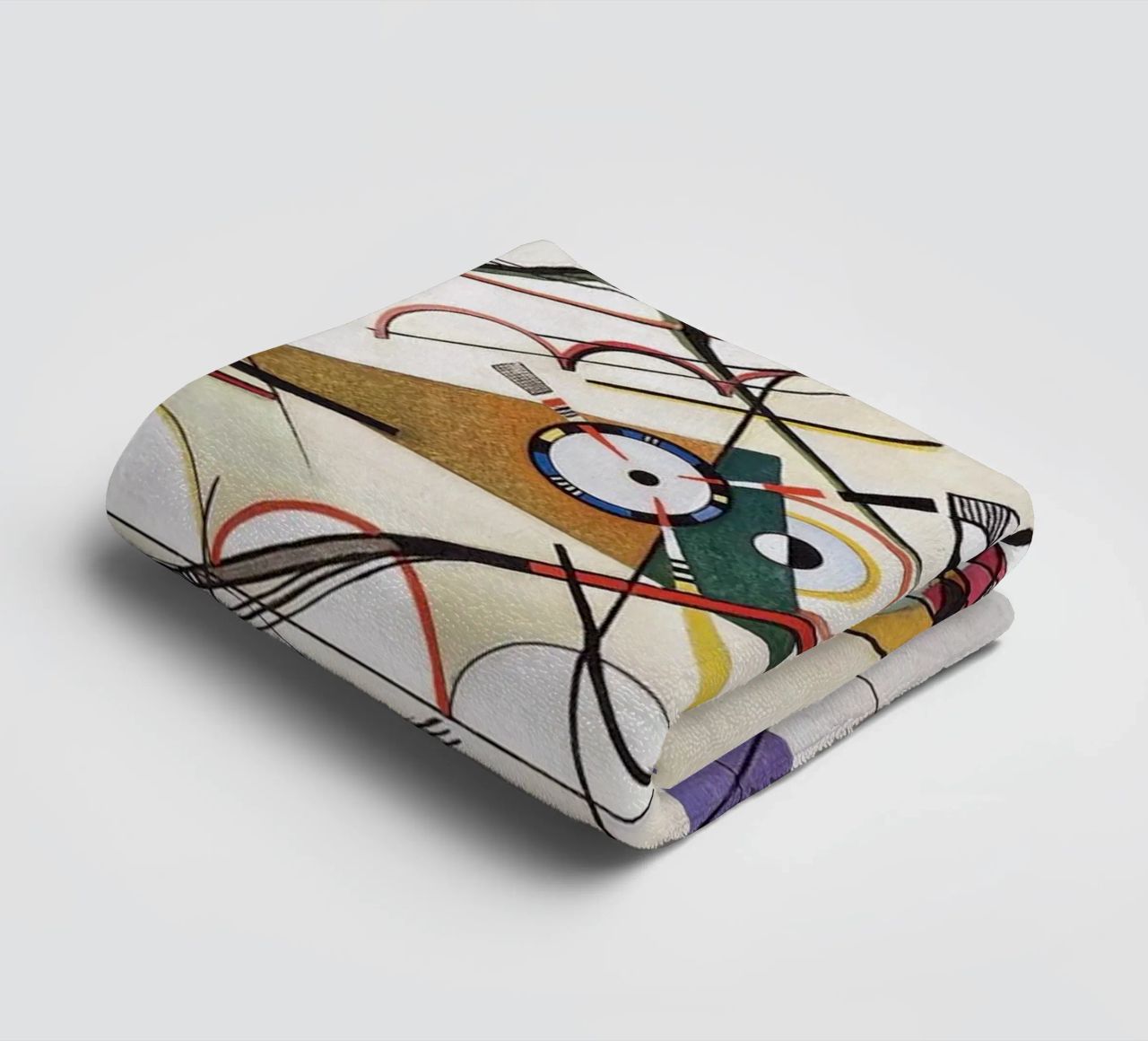 Wassily Kandinsky - Compositie VIII badhanddoek van William Store