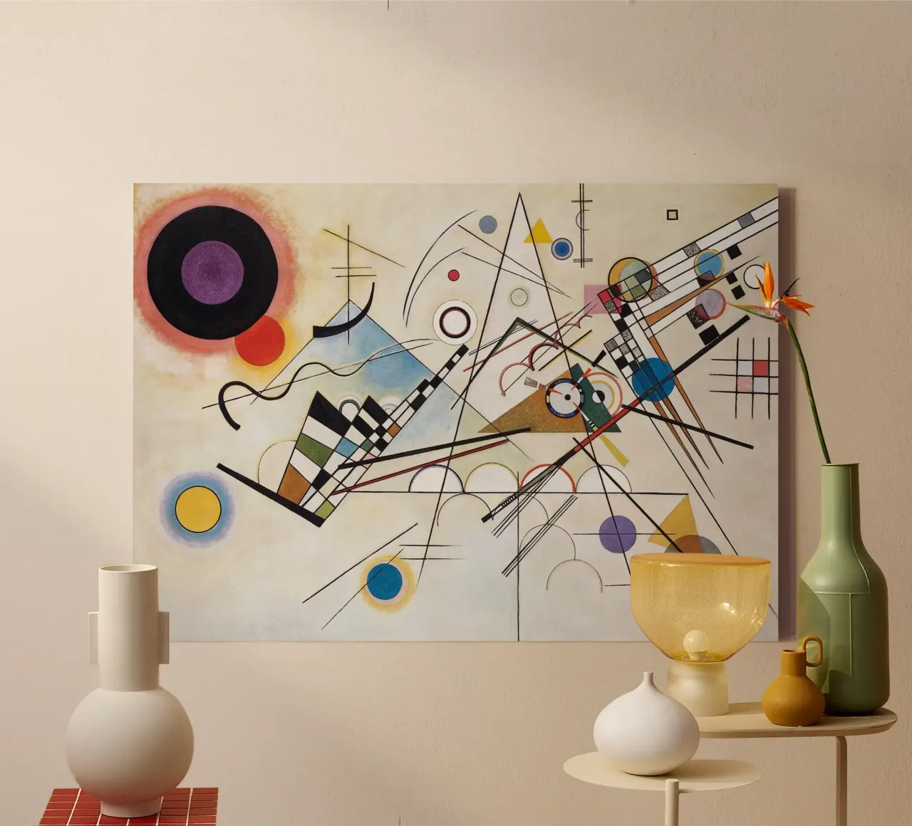 Wassily Kandinsky - Composición VIII lienzo de William Store