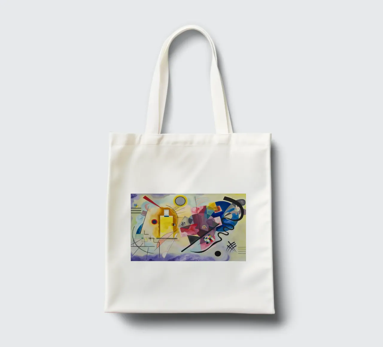 Wassily Kandinsky - Jaune-Rouge-Bleu tote bag de William Store