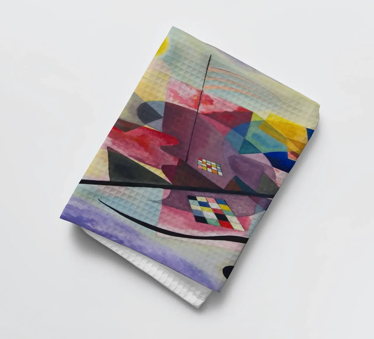 Wassily Kandinsky - Jaune-Rouge-Bleu torchon de William Store