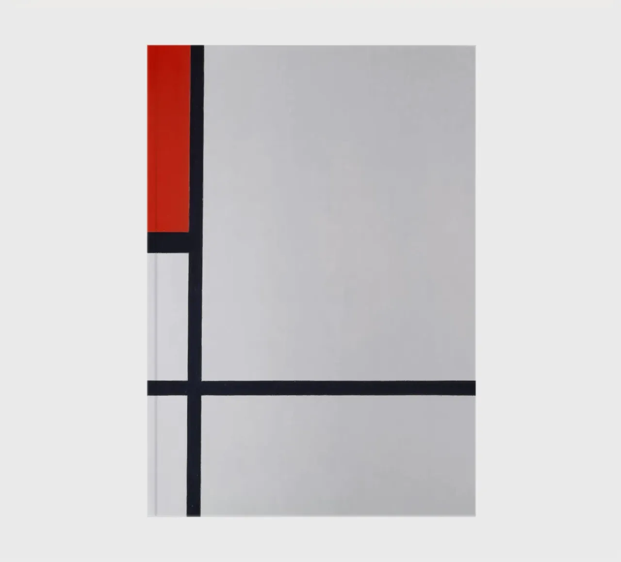 Piet Mondrian - Composition No. I, with red and black notebook by William Store