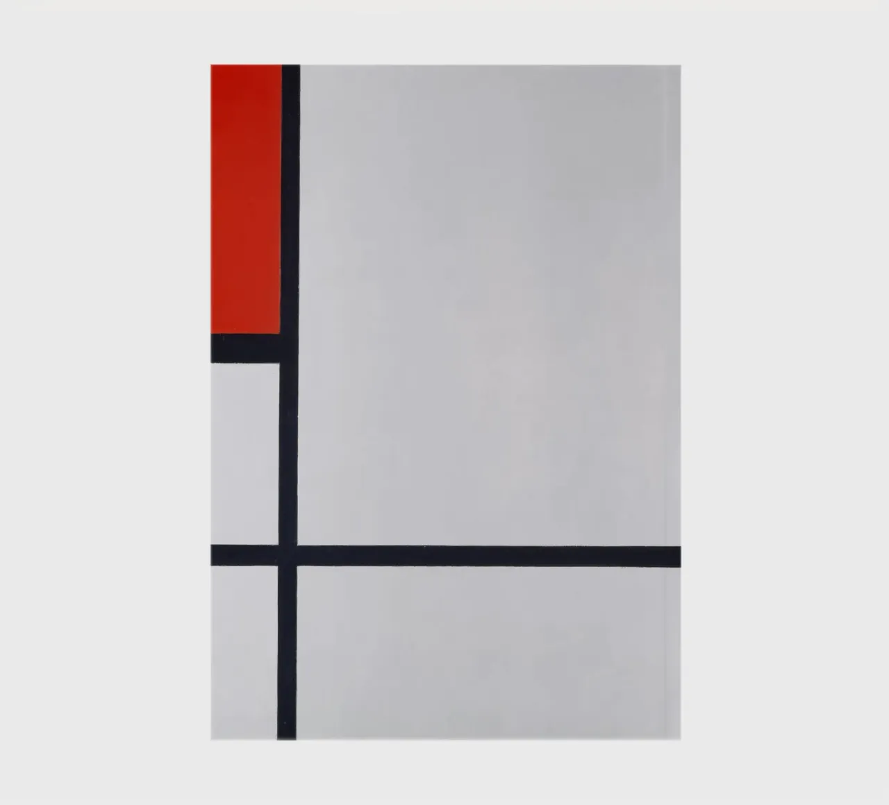 Piet Mondrian - Composition No. I, with red and black notebook by William Store