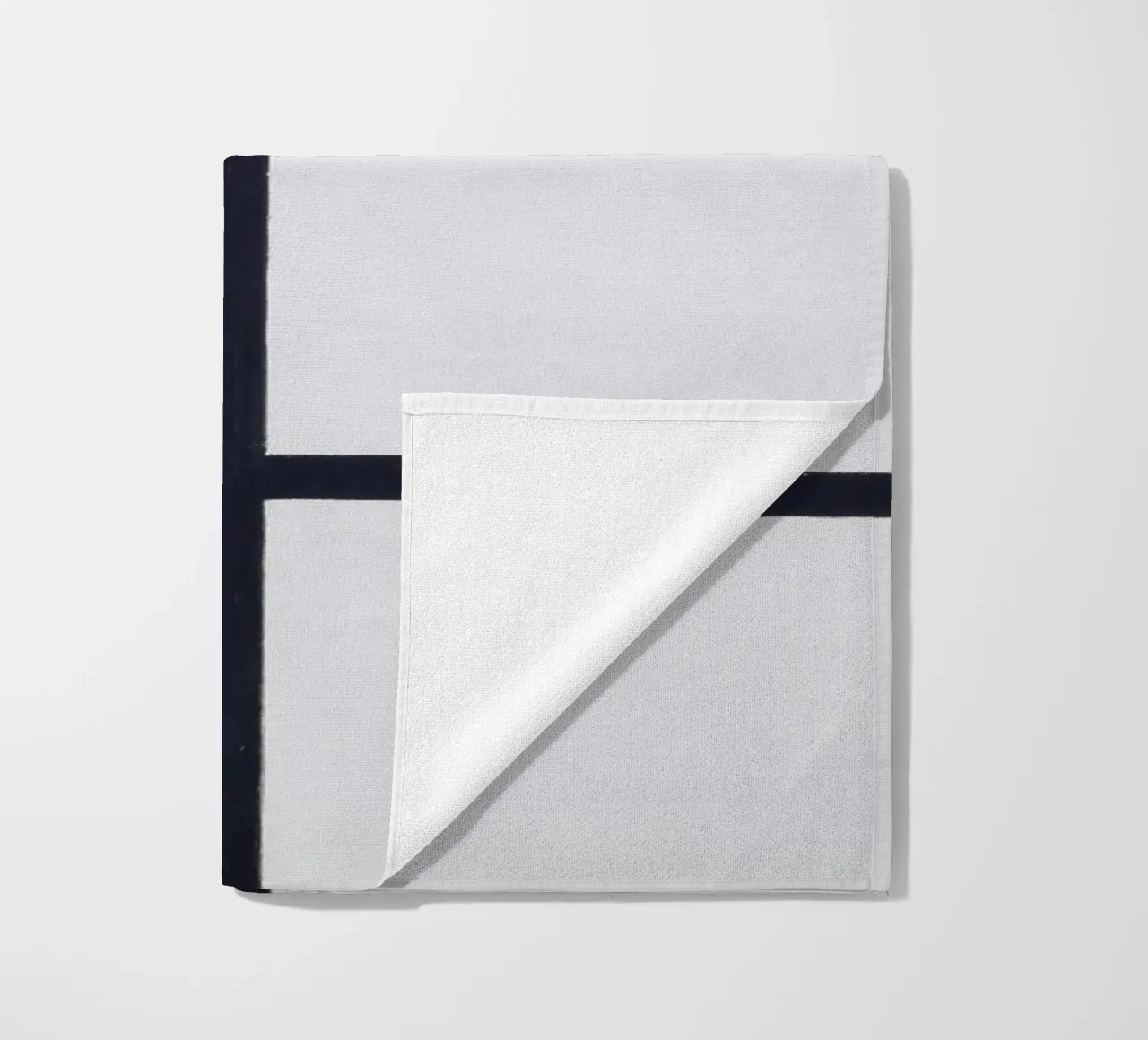 Piet Mondrian - Composizione n. I, con rosso e nero telo mare da William Store