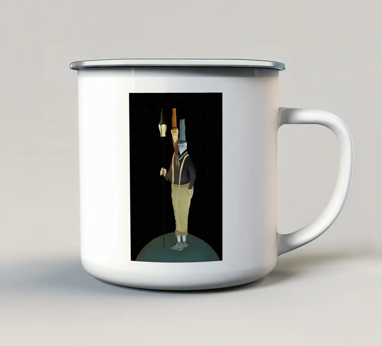 Lighter tazza in smalto da Amalia Restrepo