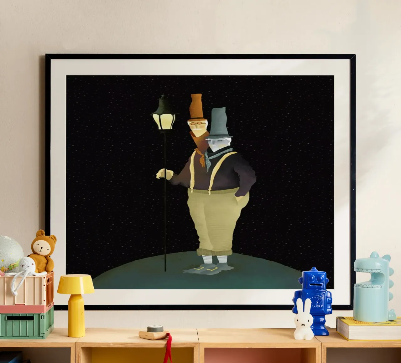 Lighter poster con telaio in plastica da Amalia Restrepo