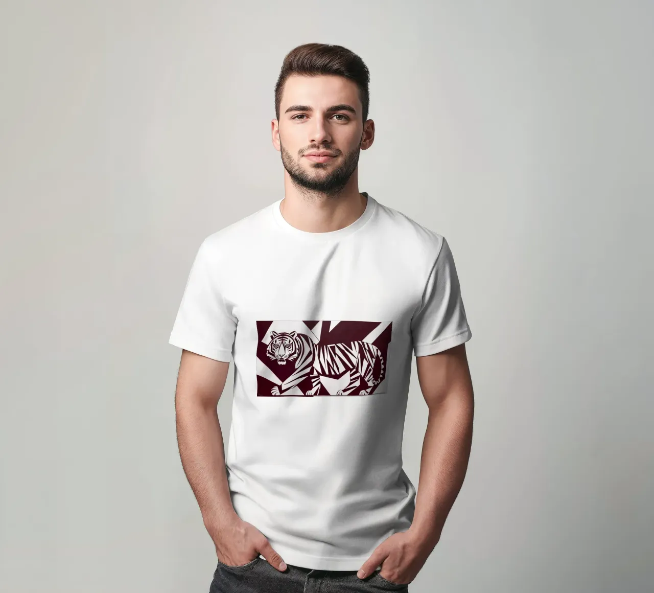Tiger_XYX t-shirt da Crypto_Jungle
