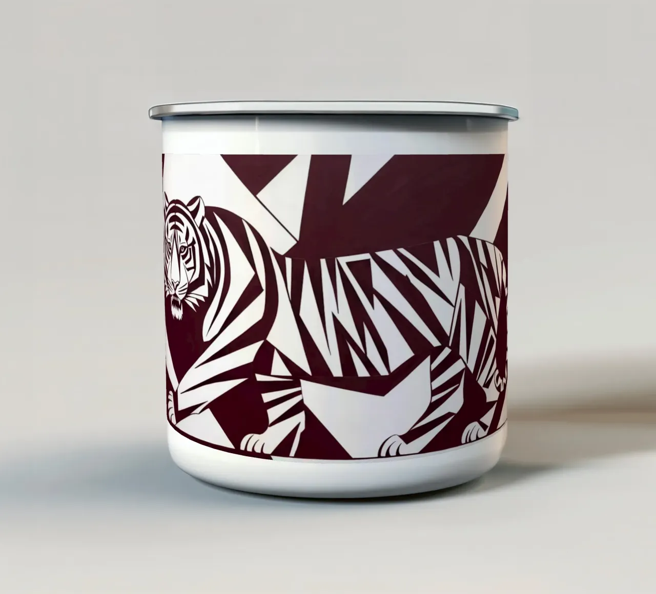 Tiger_XYX tazza in smalto da Crypto_Jungle