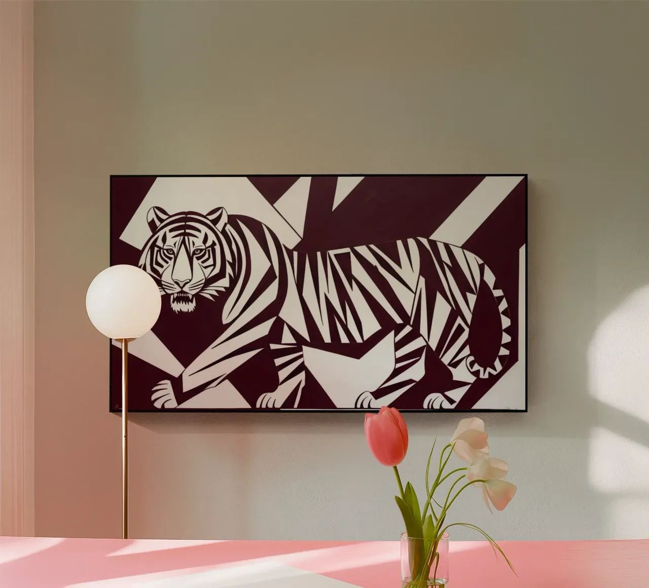 Tiger_XYX plexiglass da Crypto_Jungle