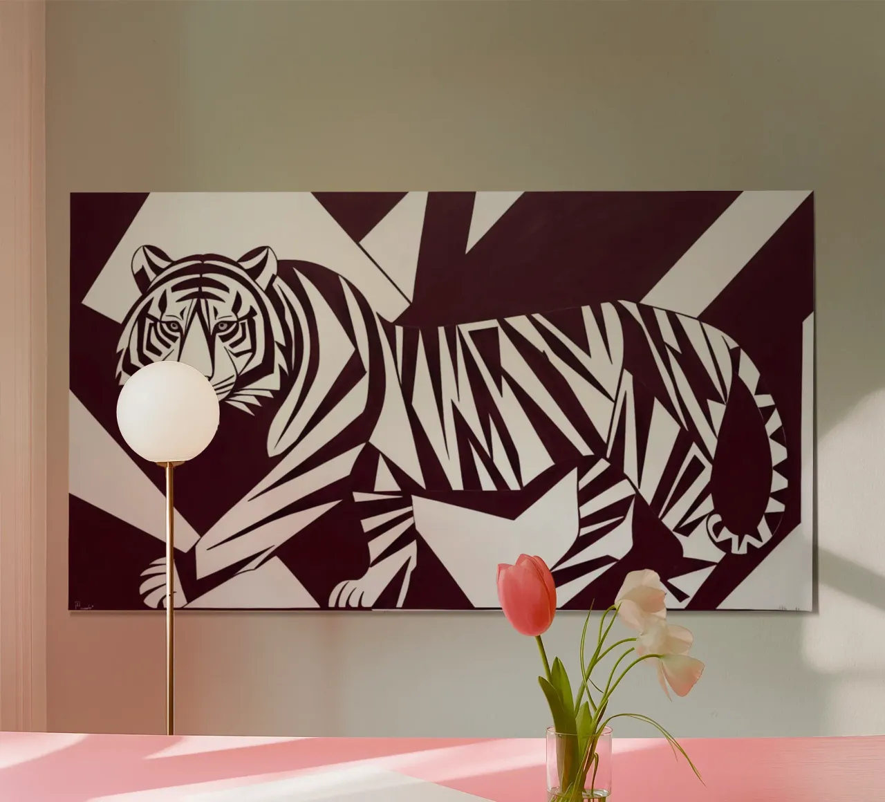 Tiger_XYX carta hahnemühle da Crypto_Jungle