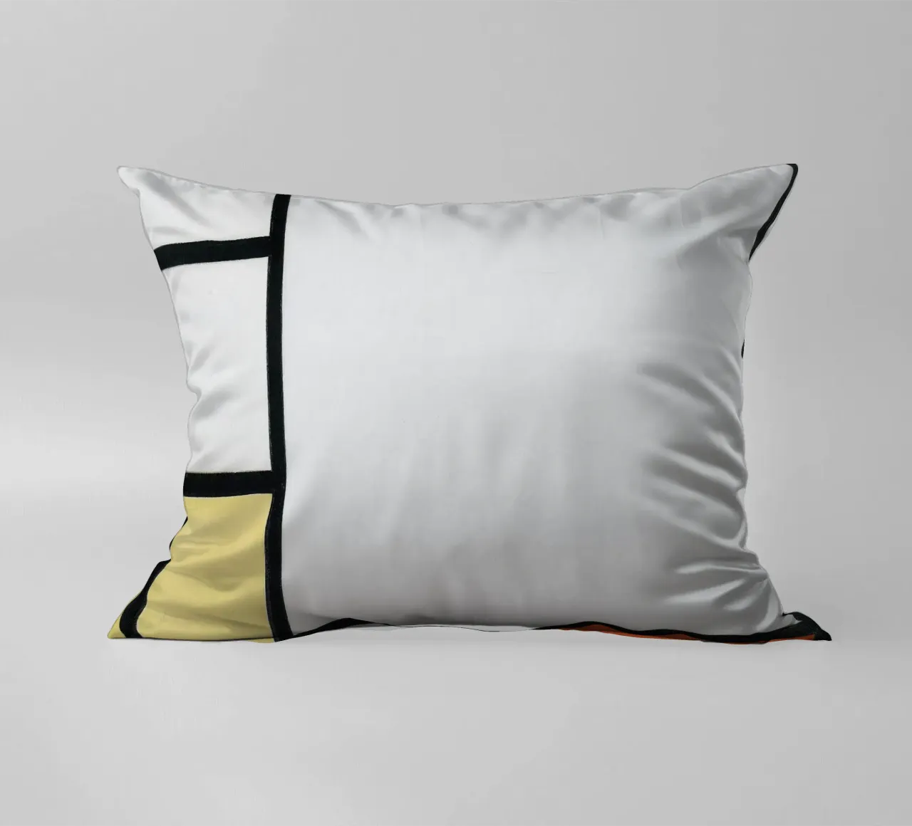 Piet Mondrian - Composizione con blu, rosso, giallo e nero cuscino da William Store