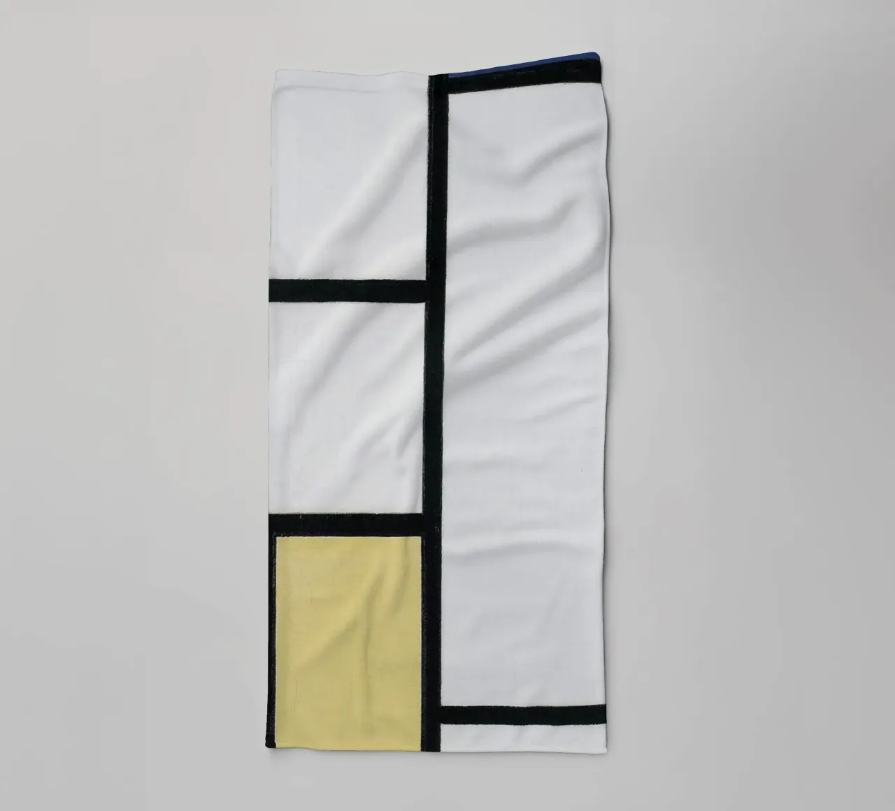 Piet Mondrian - Composition avec bleu, rouge, jaune, noir serviette de bain de William Store