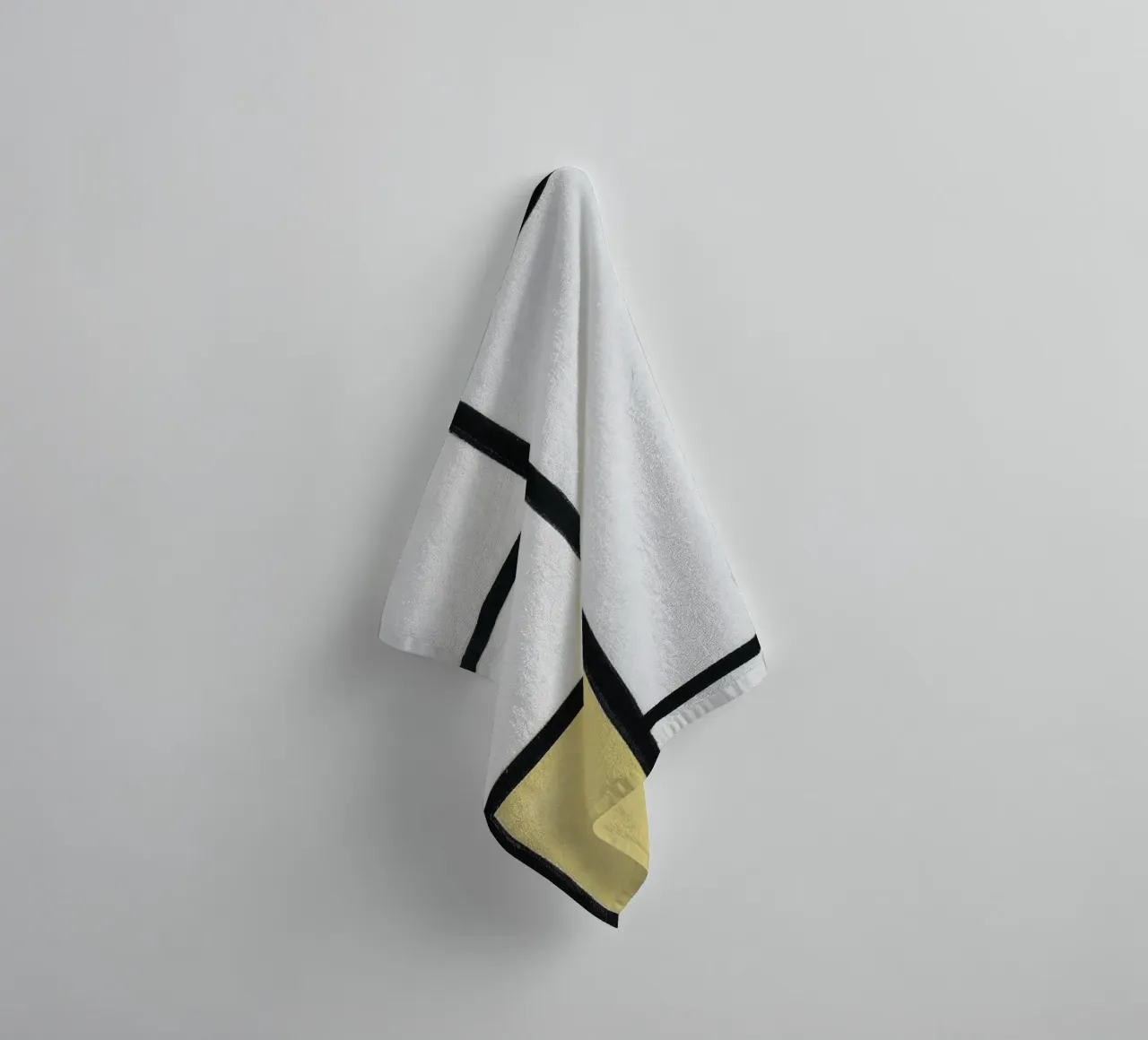 Piet Mondrian - Composition avec bleu, rouge, jaune, noir serviette de bain de William Store