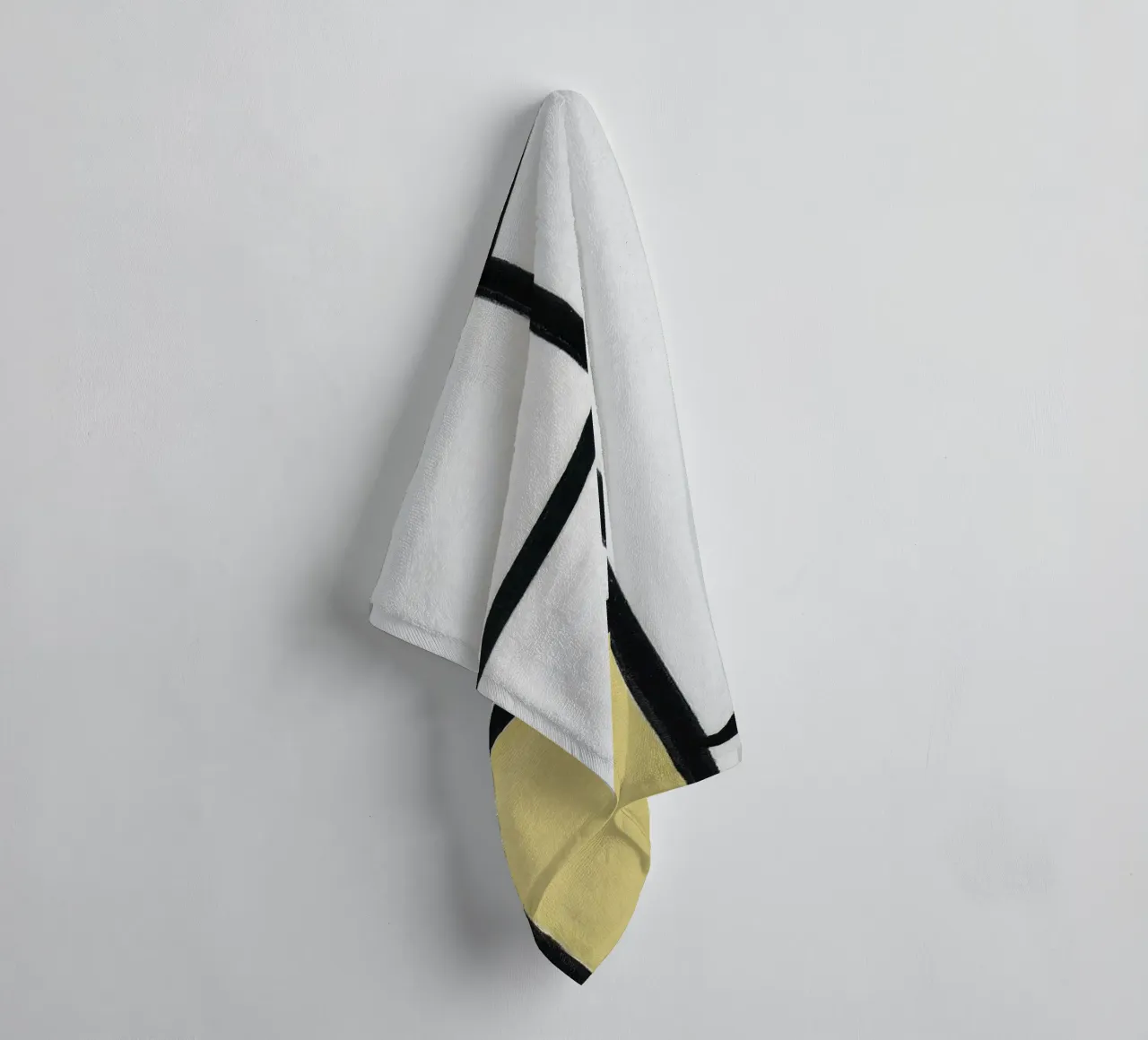 Piet Mondrian - Composition avec bleu, rouge, jaune, noir serviette de bain de William Store