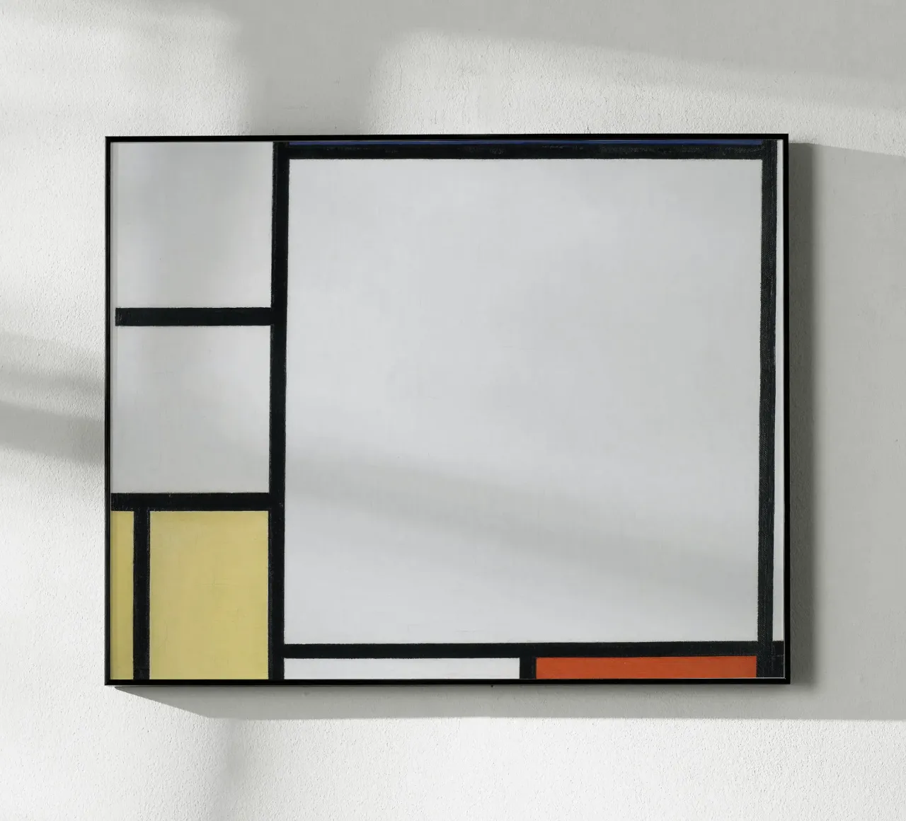 Piet Mondrian - Composizione con blu, rosso, giallo e nero plexiglass da William Store