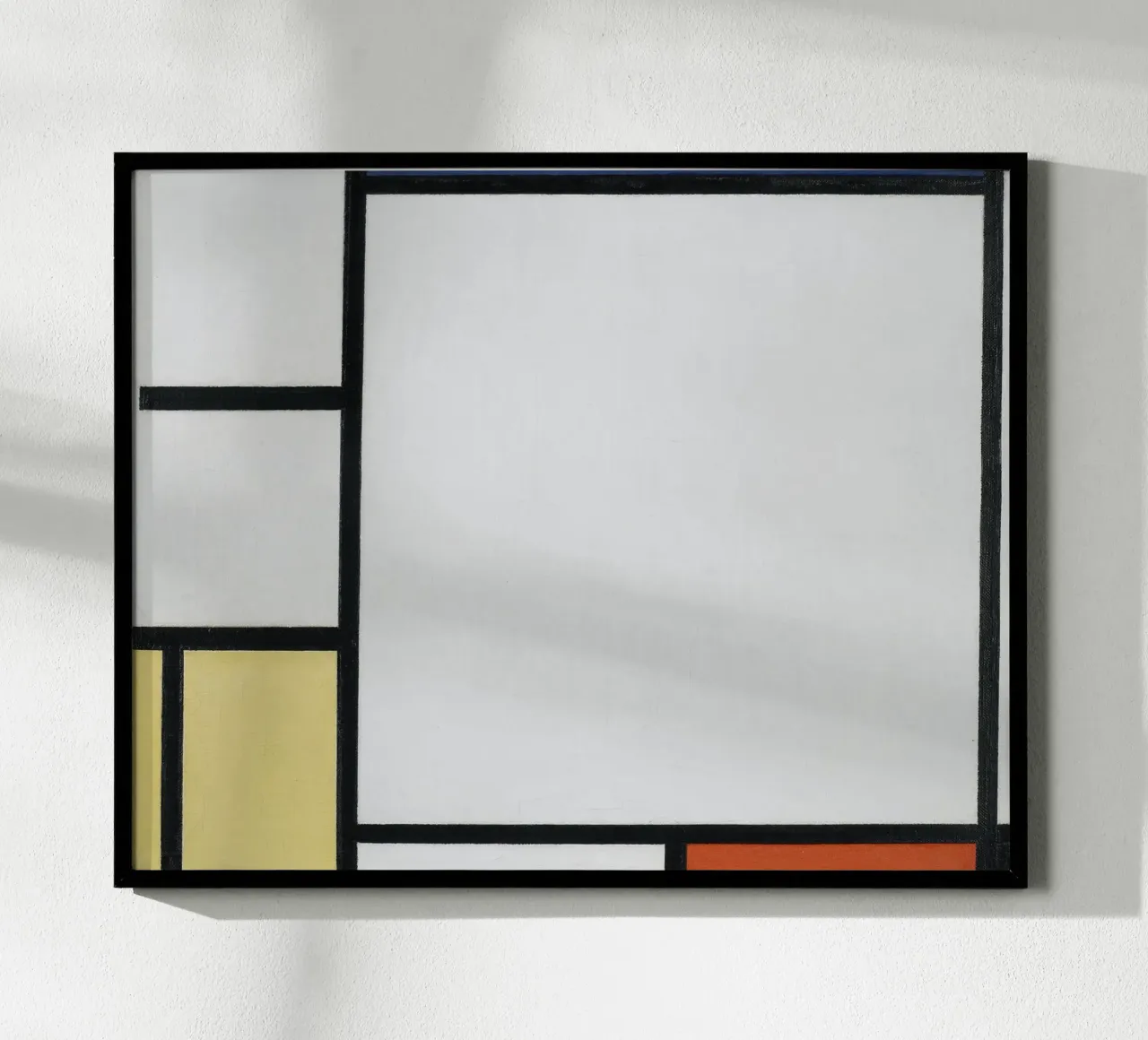 Piet Mondrian - Composizione con blu, rosso, giallo e nero carta hahnemühle da William Store