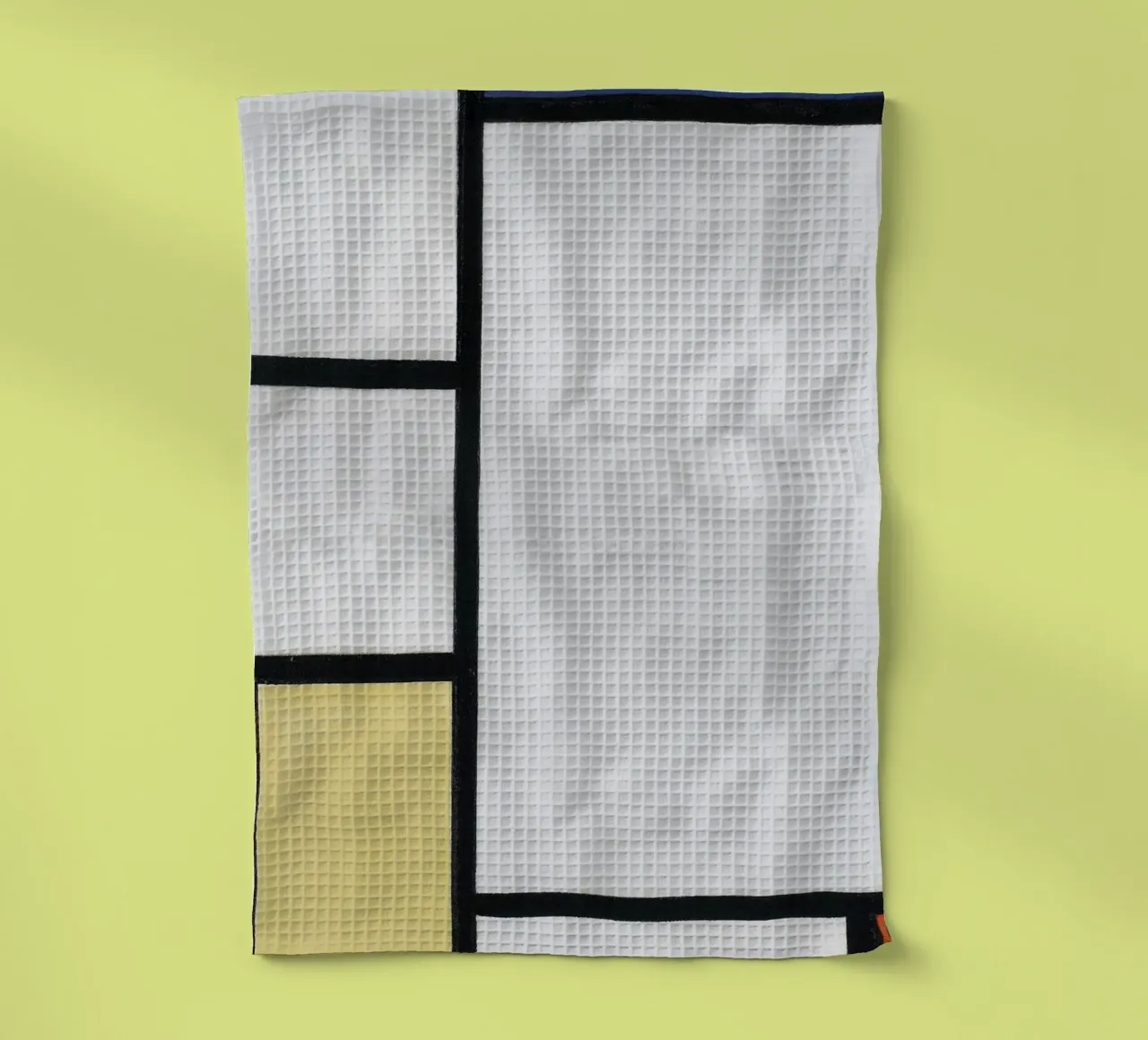 Piet Mondrian - Composition avec bleu, rouge, jaune, noir torchon de William Store