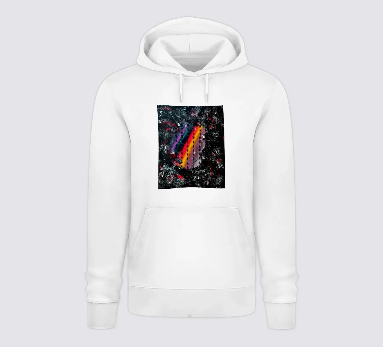 A WINK TO POLLOCK hoodie van Thierry Vobmann Abstract painting