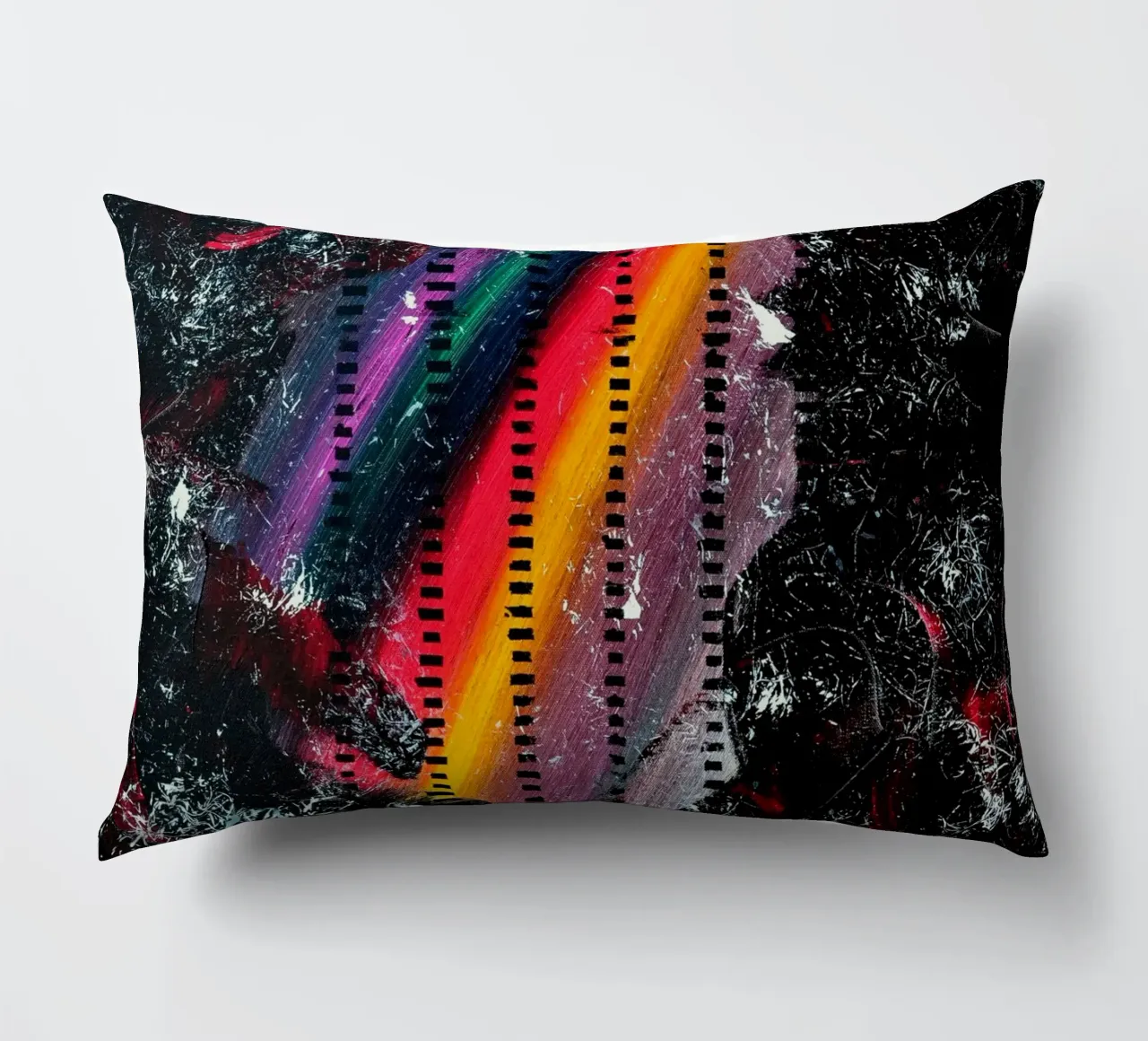 A WINK TO POLLOCK cuscino da Thierry Vobmann Abstract painting