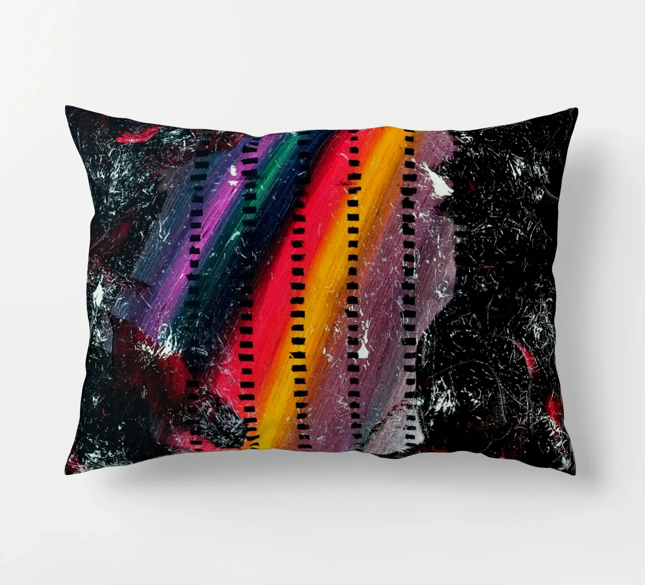 A WINK TO POLLOCK cuscino da Thierry Vobmann Abstract painting