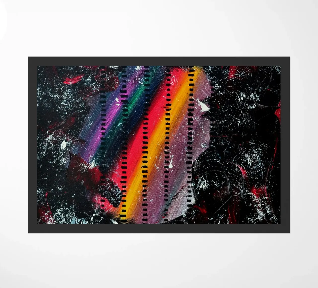 A WINK TO POLLOCK zerbino da Thierry Vobmann Abstract painting