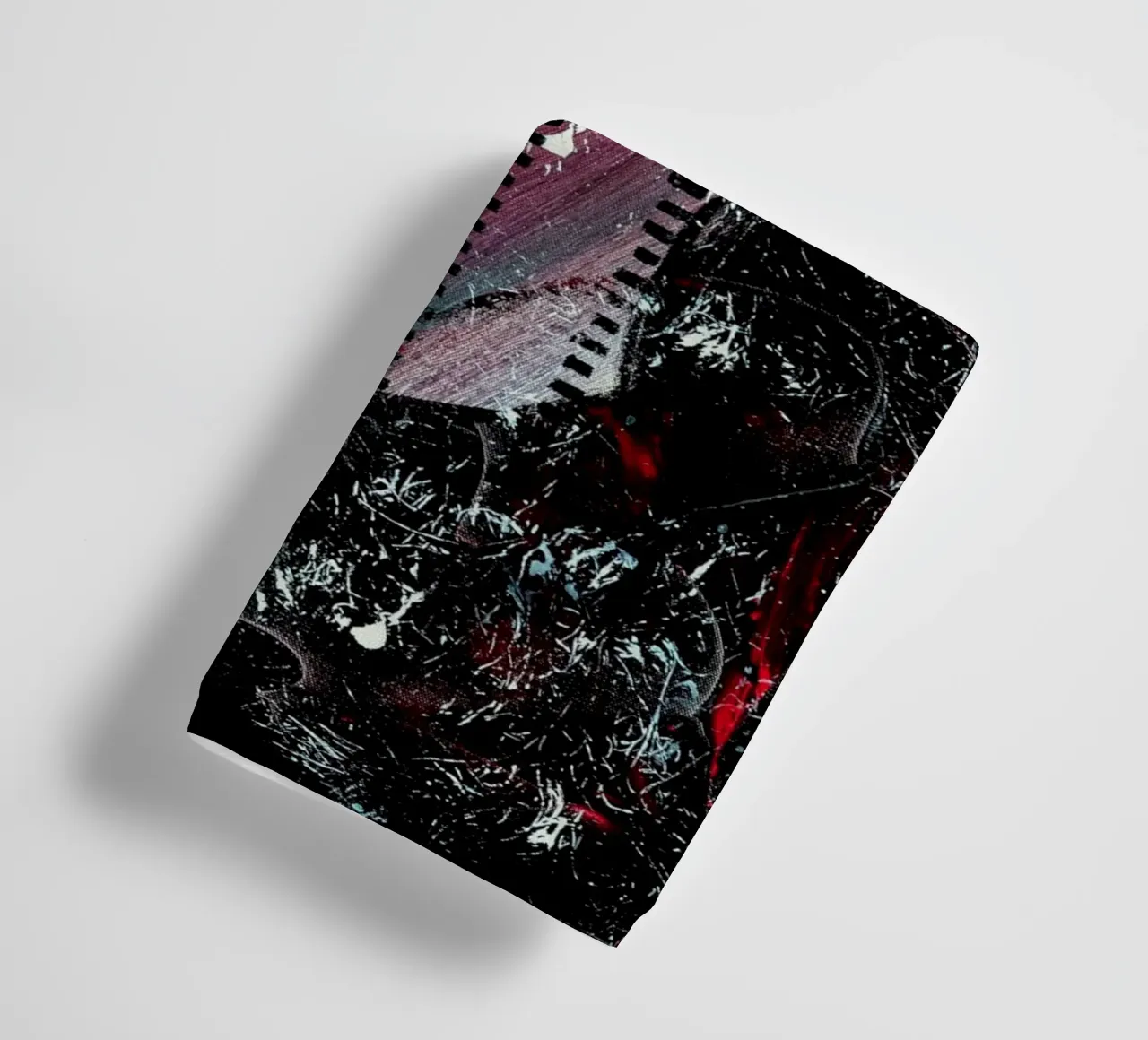 A WINK TO POLLOCK towel by Thierry Vobmann Abstract painting