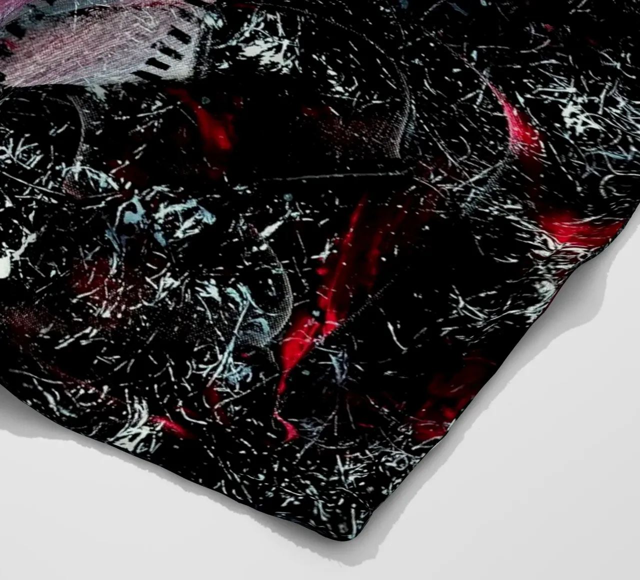 A WINK TO POLLOCK coperta in pile da Thierry Vobmann Abstract painting