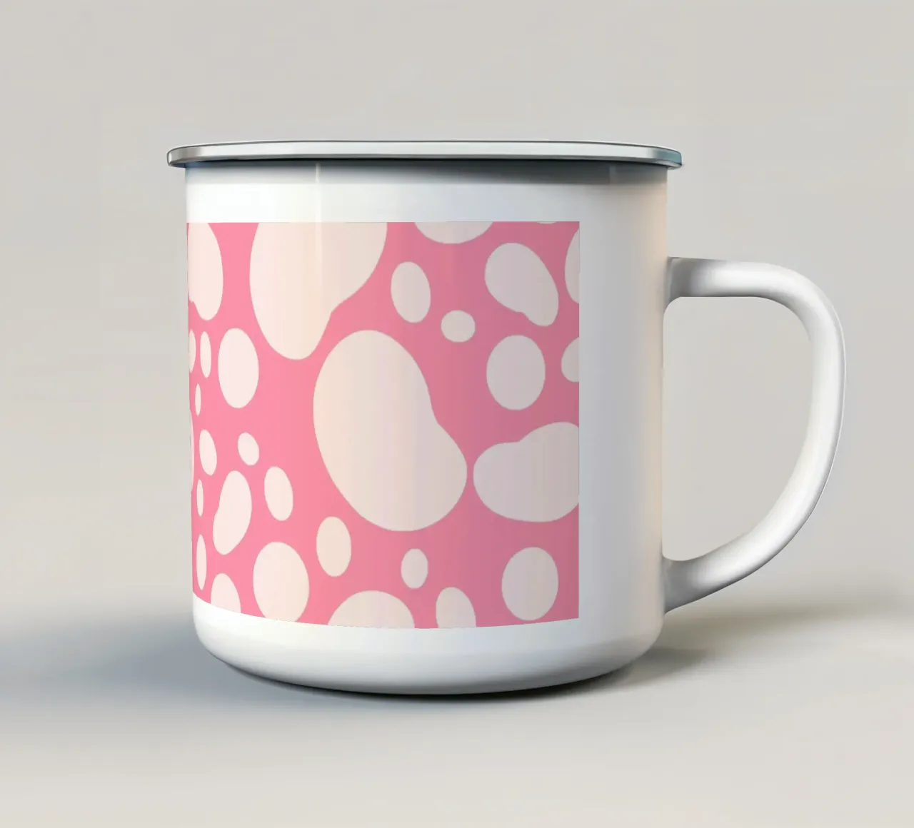 Tropfen - Pink tazza in smalto da BAINAI
