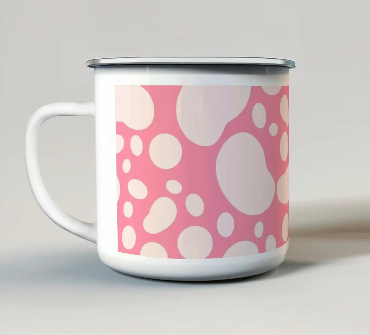 Tropfen - Pink tazza in smalto da BAINAI