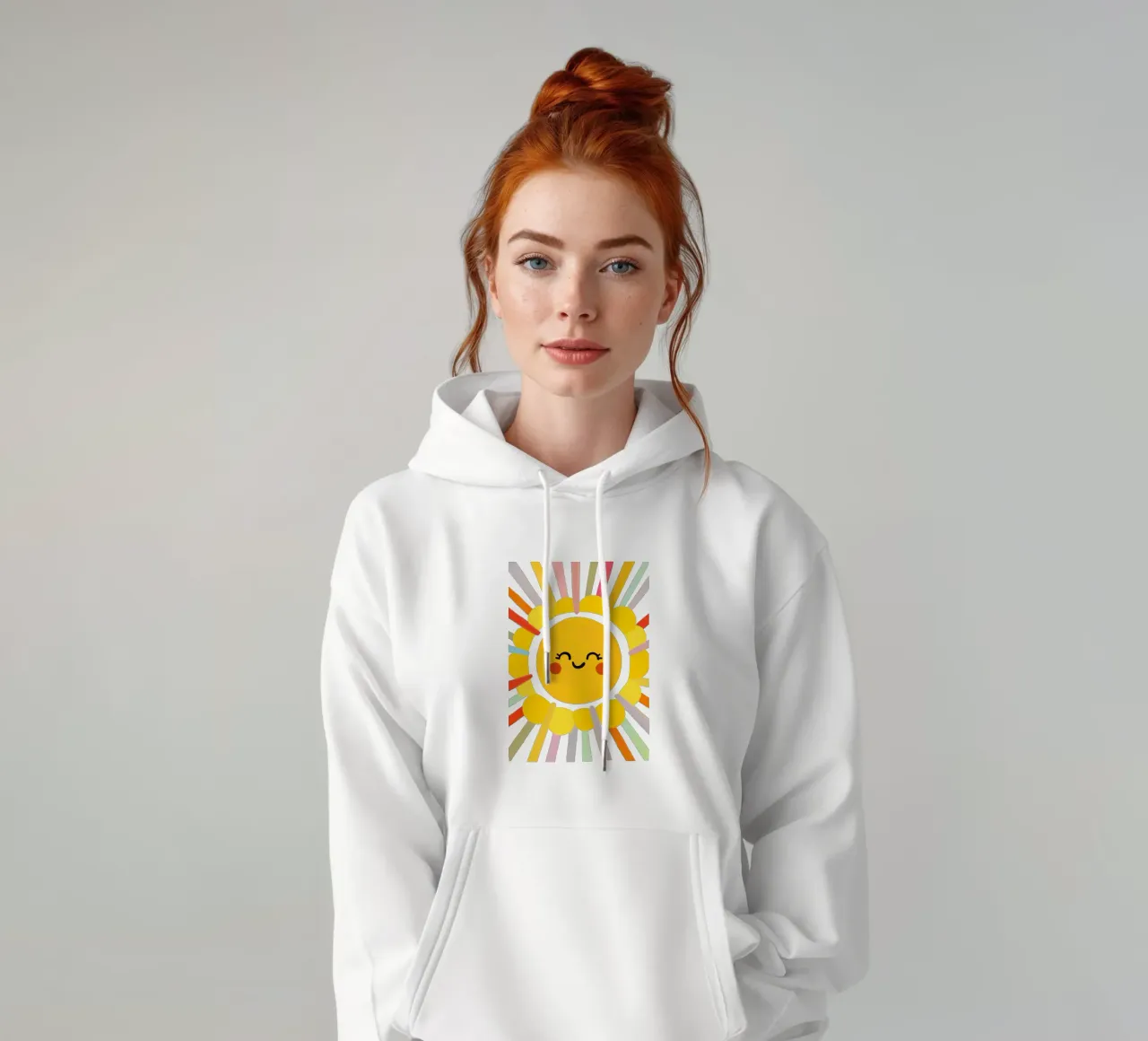 Ciao Sole felpa con cappuccio da KidzStudio