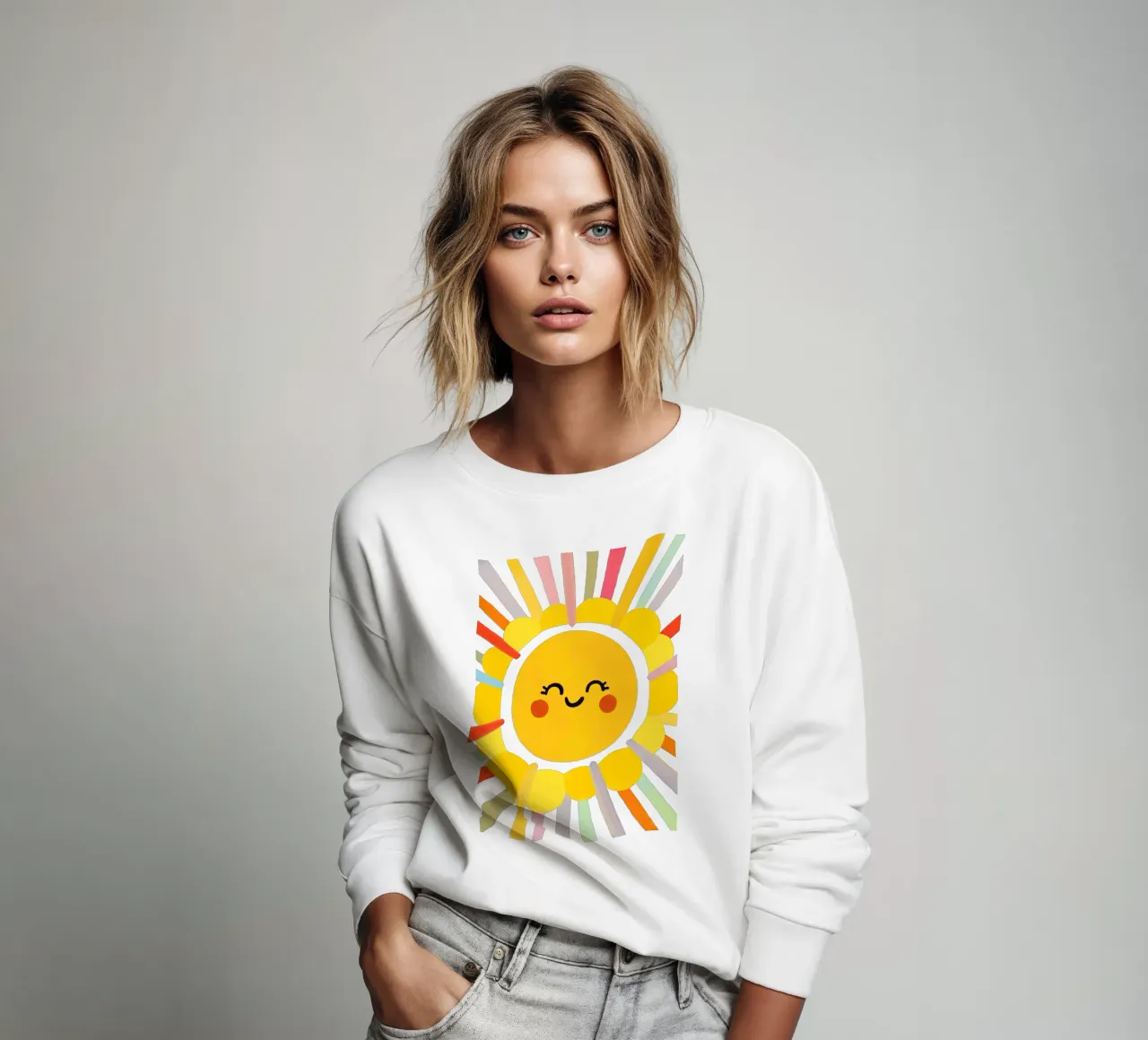 Hallo Sonnenschein Sweatshirt von KidzStudio