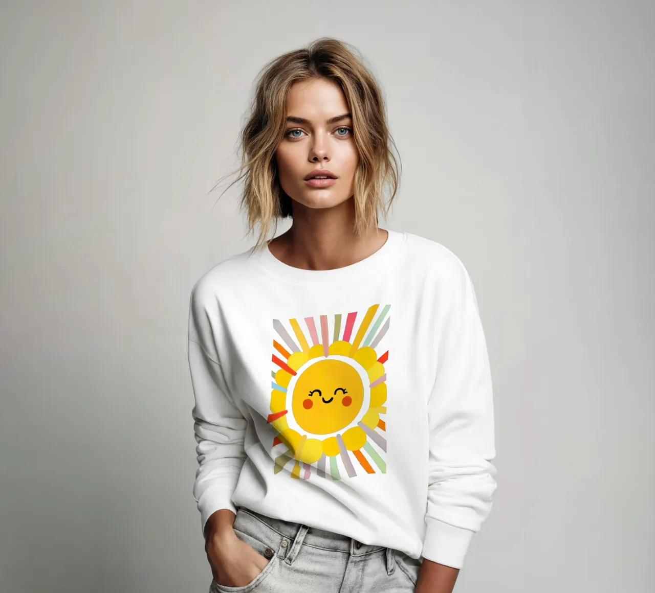 Ciao Sole felpa da KidzStudio