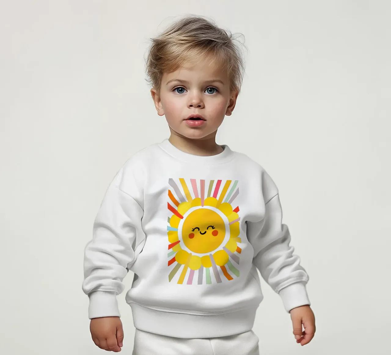 Ciao Sole felpa neonato da KidzStudio