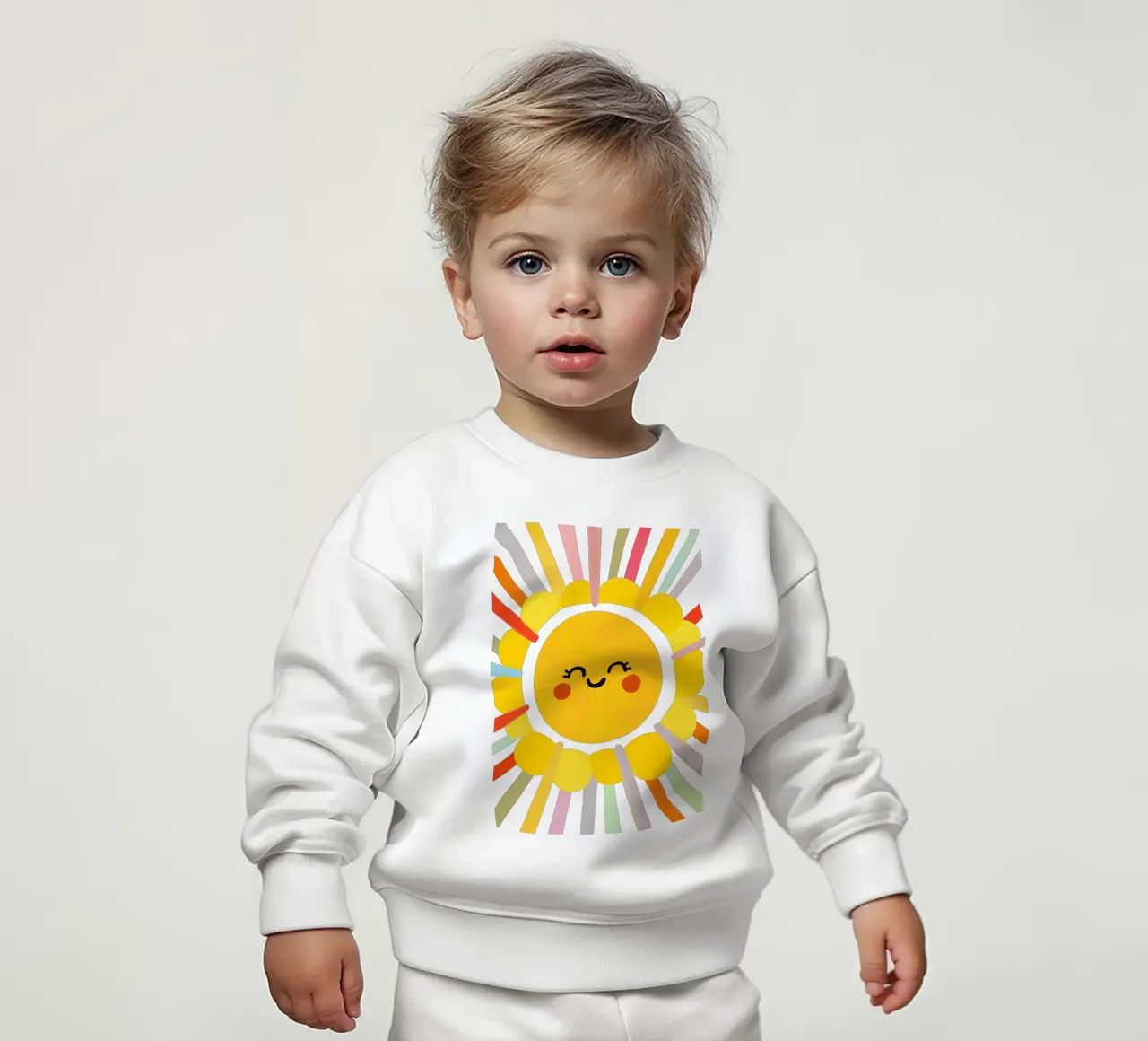 Ciao Sole felpa neonato da KidzStudio