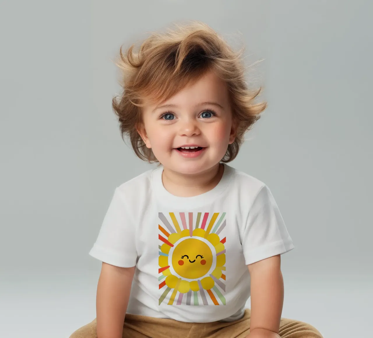 Ciao Sole maglietta neonato da KidzStudio