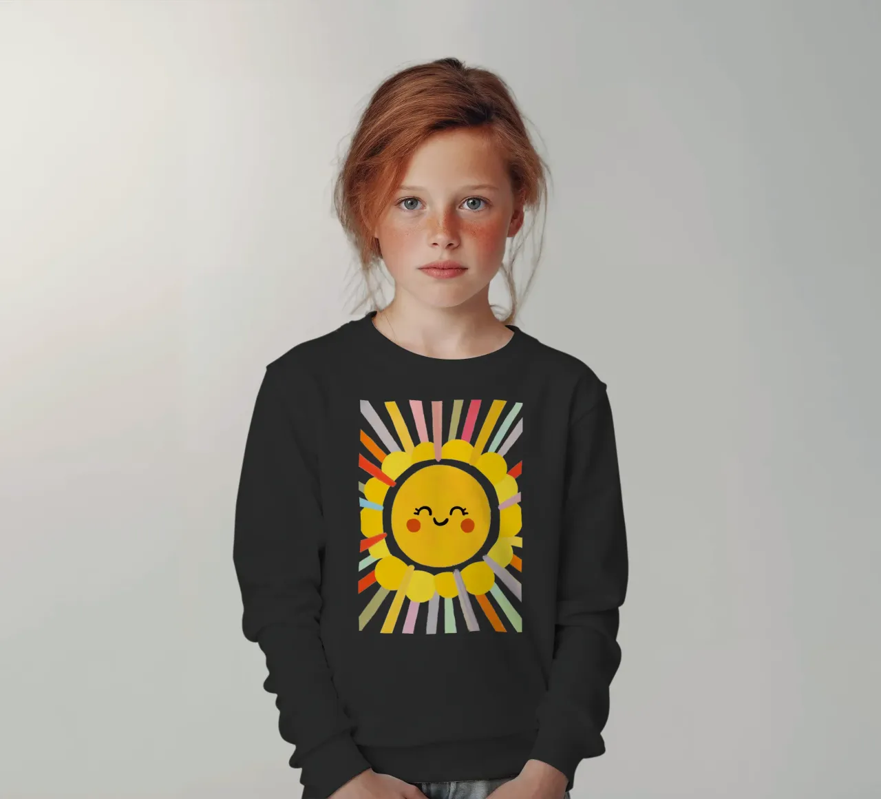 Ciao Sole felpa bambino da KidzStudio